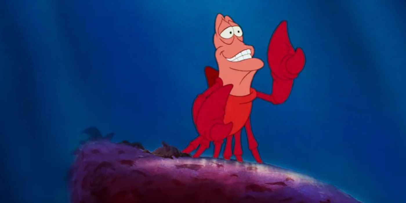 Sebastian the Crab in Disney's The Little Mermaid