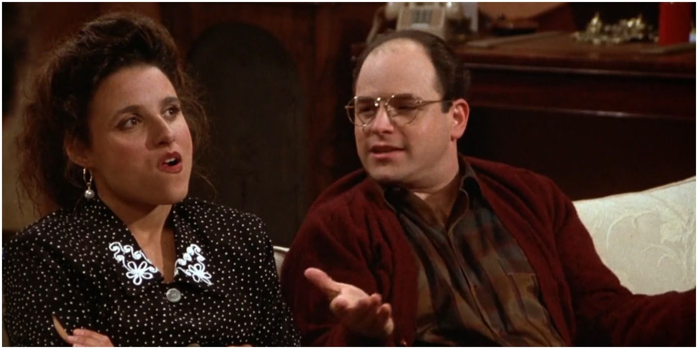 Elaine tells off George on Seinfeld