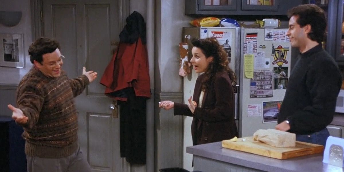 Seinfeld Episodes — The Beard - George, Elaine, Jerry