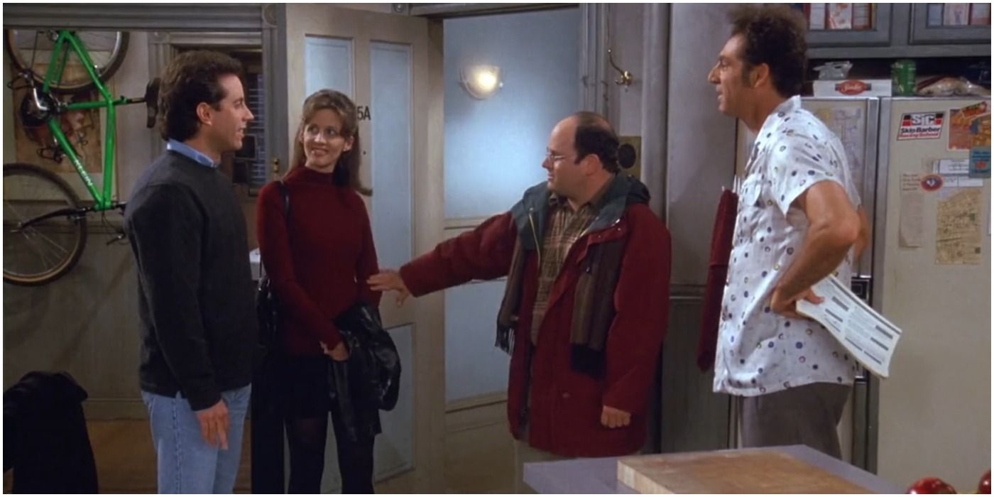 Seinfeld George Costanza brings Janet over to Jerry's
