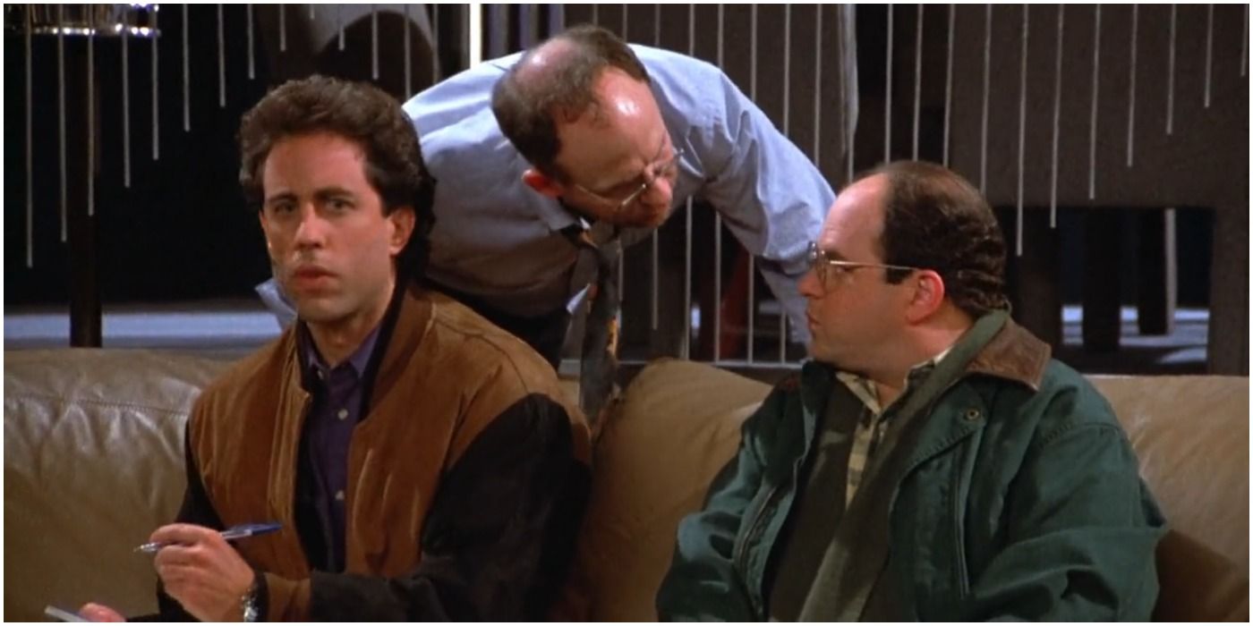 Seinfeld Russell Dalrymple catches George Costanza staring at his daughter