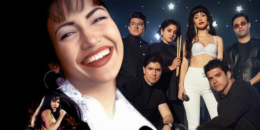 Selena movie and TV show collage.