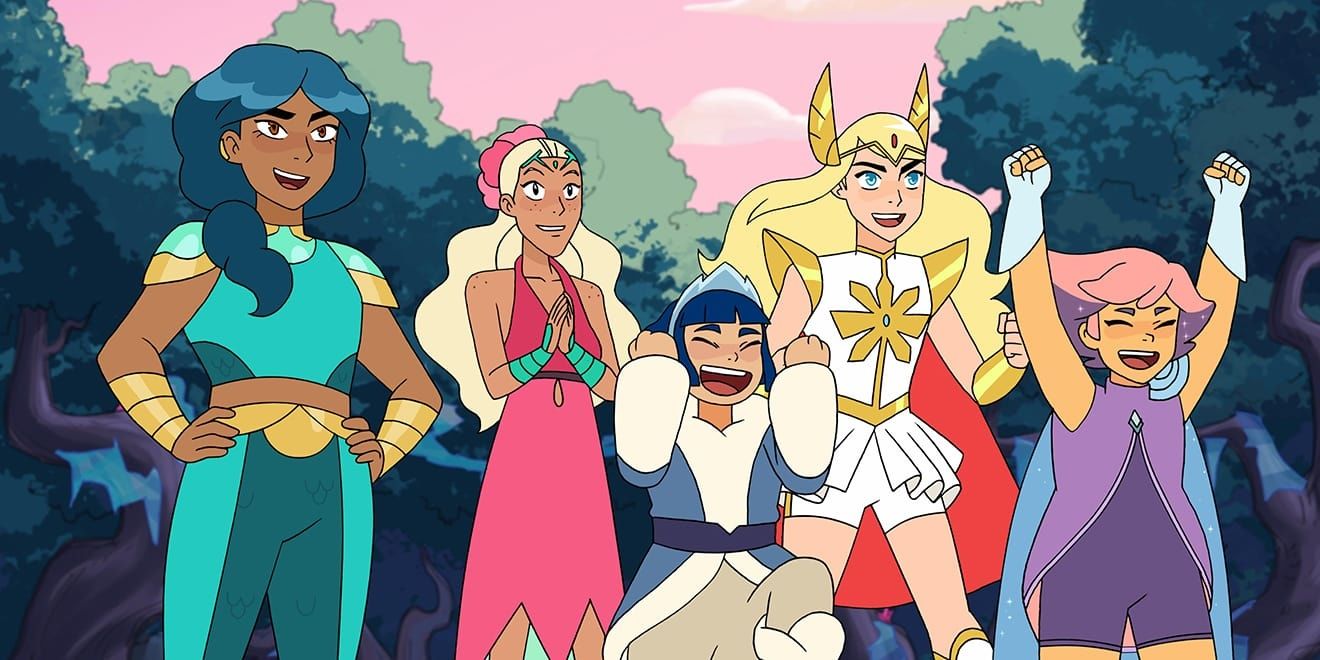 Characters from She-Ra And The Princess Of Power