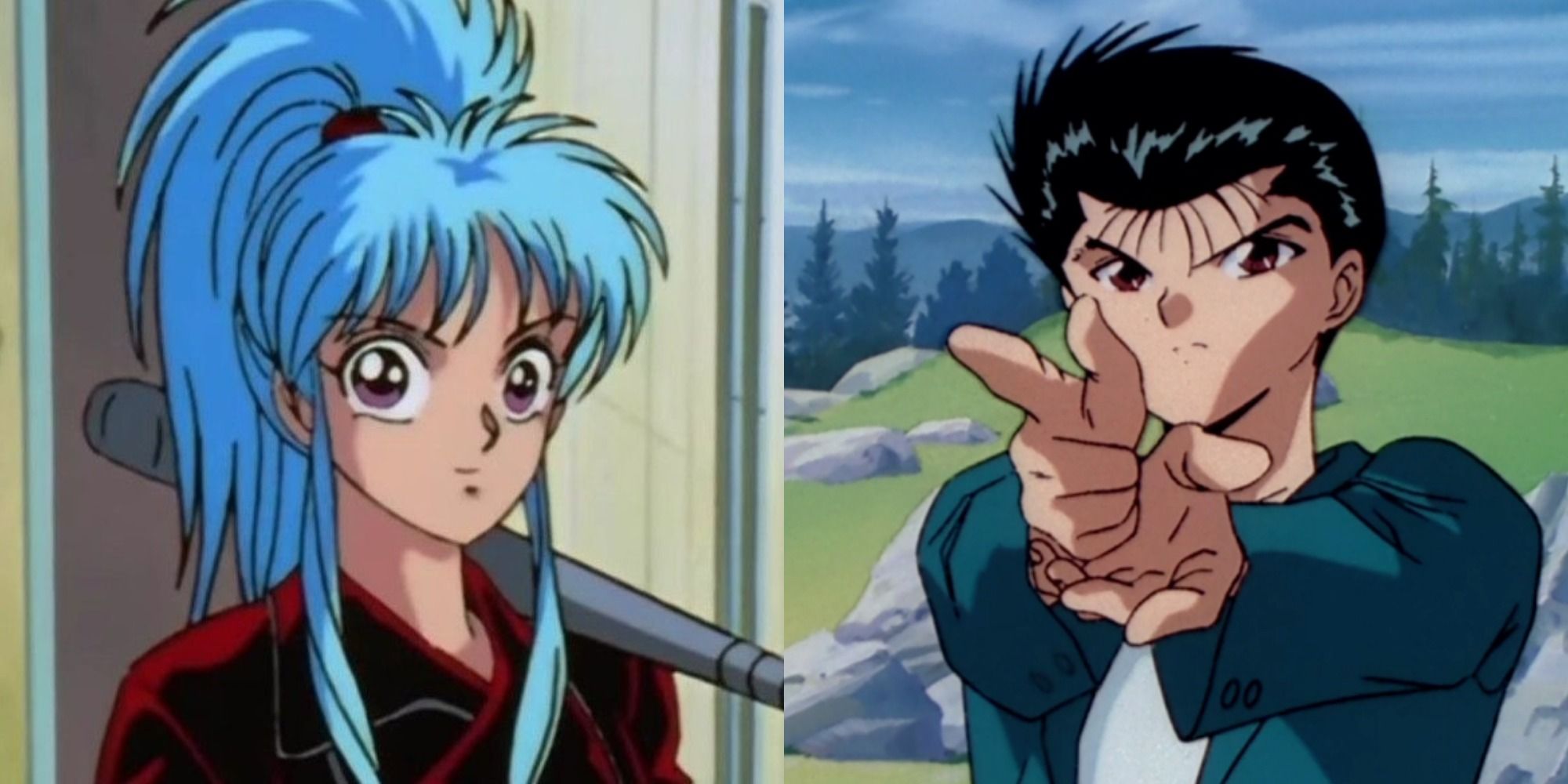 YU YU HAKUSHO Kuwabara meets Botan FANDUB! 