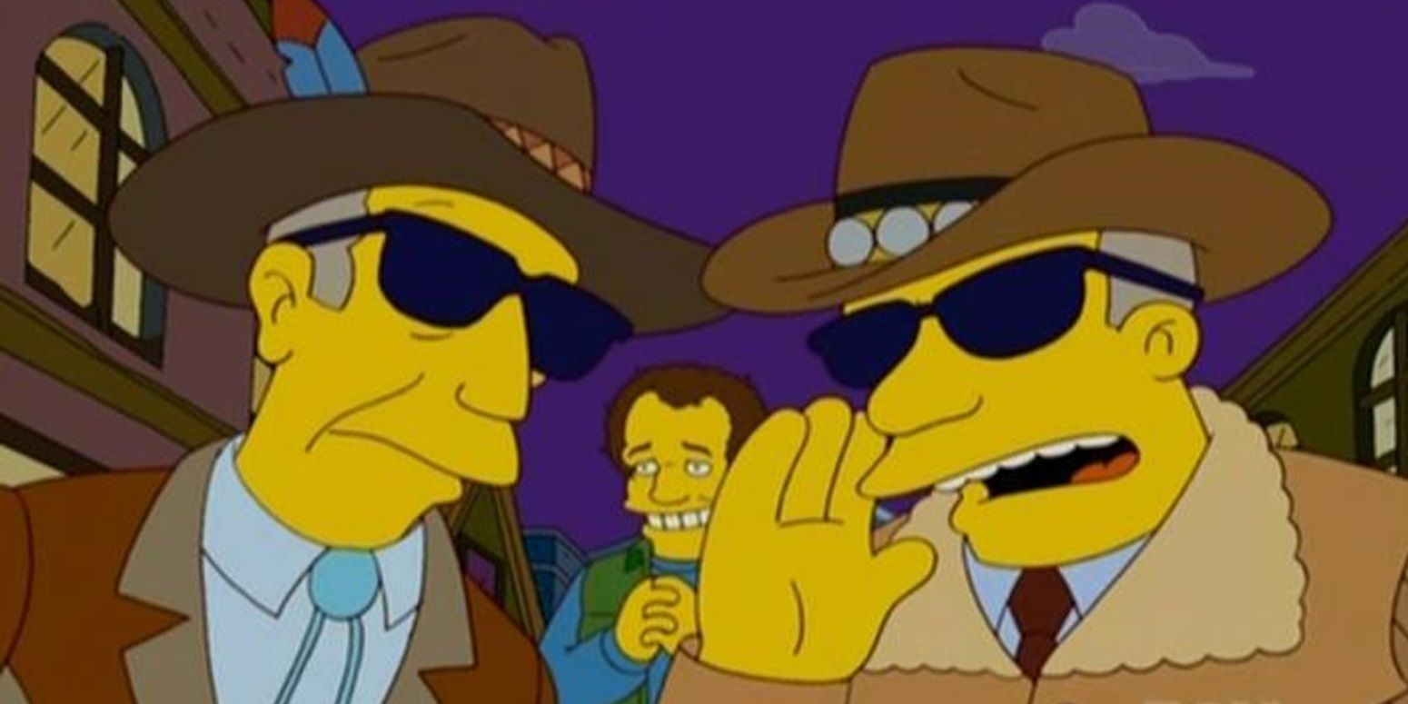 Skinner and Chalmers at Sundance Film Festival in The Simpsons