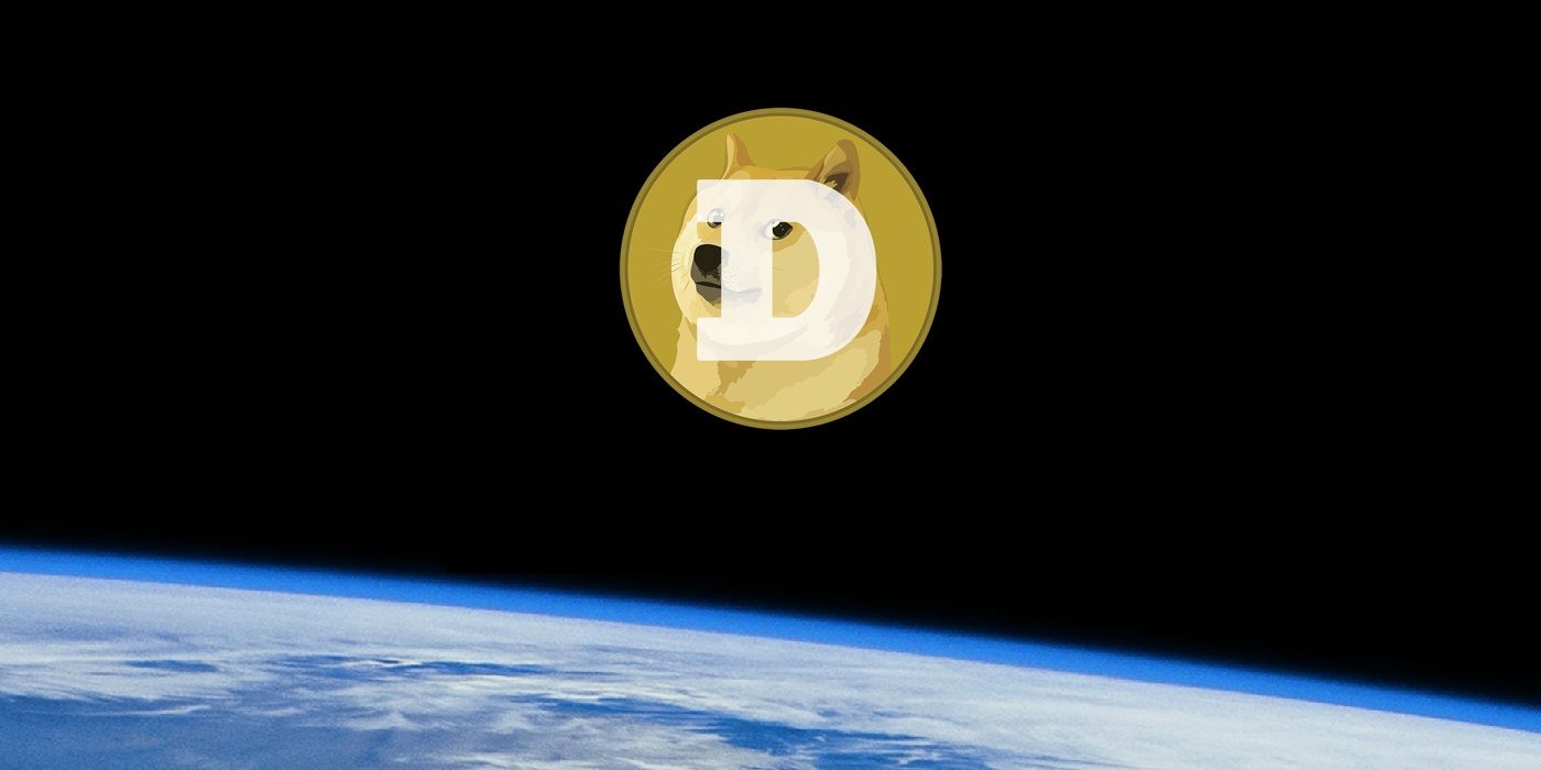 SpaceX and Dogecoin graphic