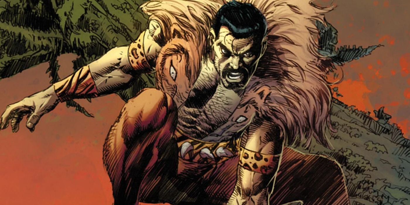Spider-Man's Kraven the Hunter looking ruthless in Marvel comics