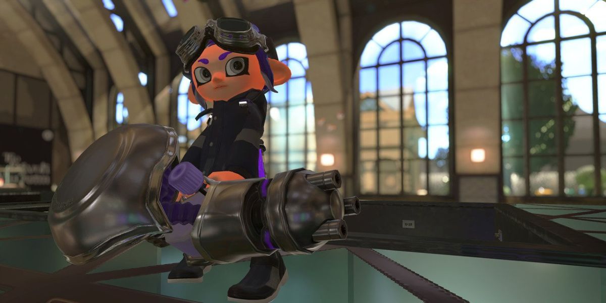 Nautilus Splatling pose