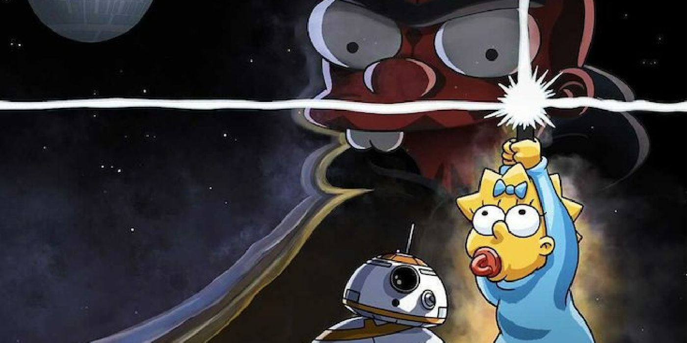 Star Wars Simpsons The Force Awakens From Its Nap Header