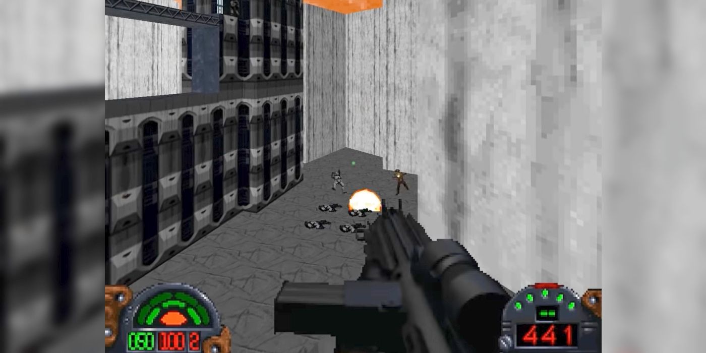 Star Wars Video Game FPS Dark Forces First Look Up Down