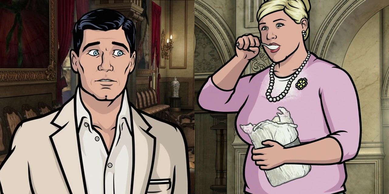 Sterling and Pamela from Archer