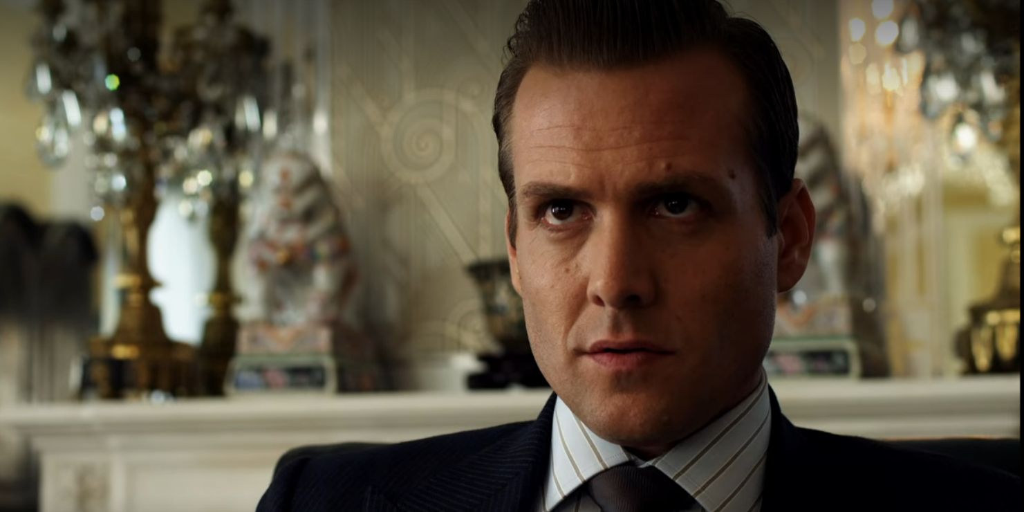 Suits Harvey Specter during Mike’s interview