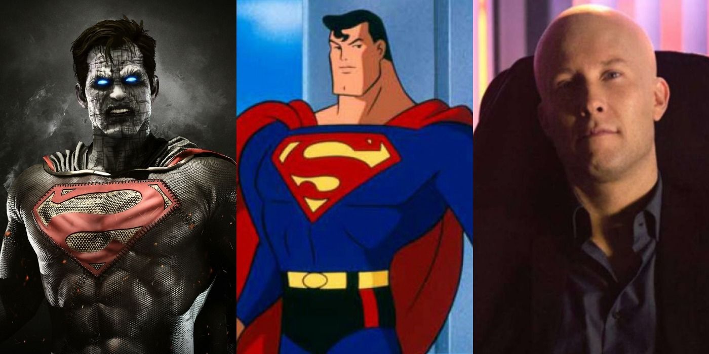 Main image with Bizarro, Superman, and Lex Luthor