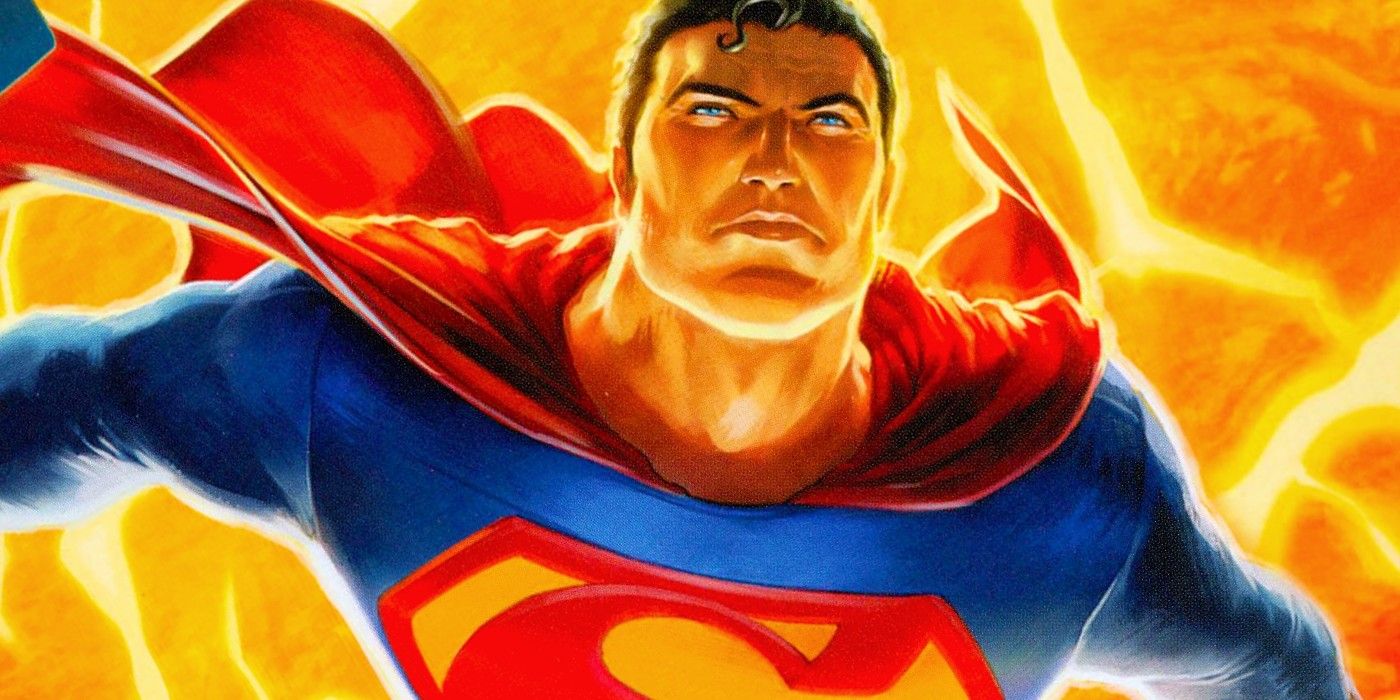 Superman flying through Sun in All-Star Superman comics