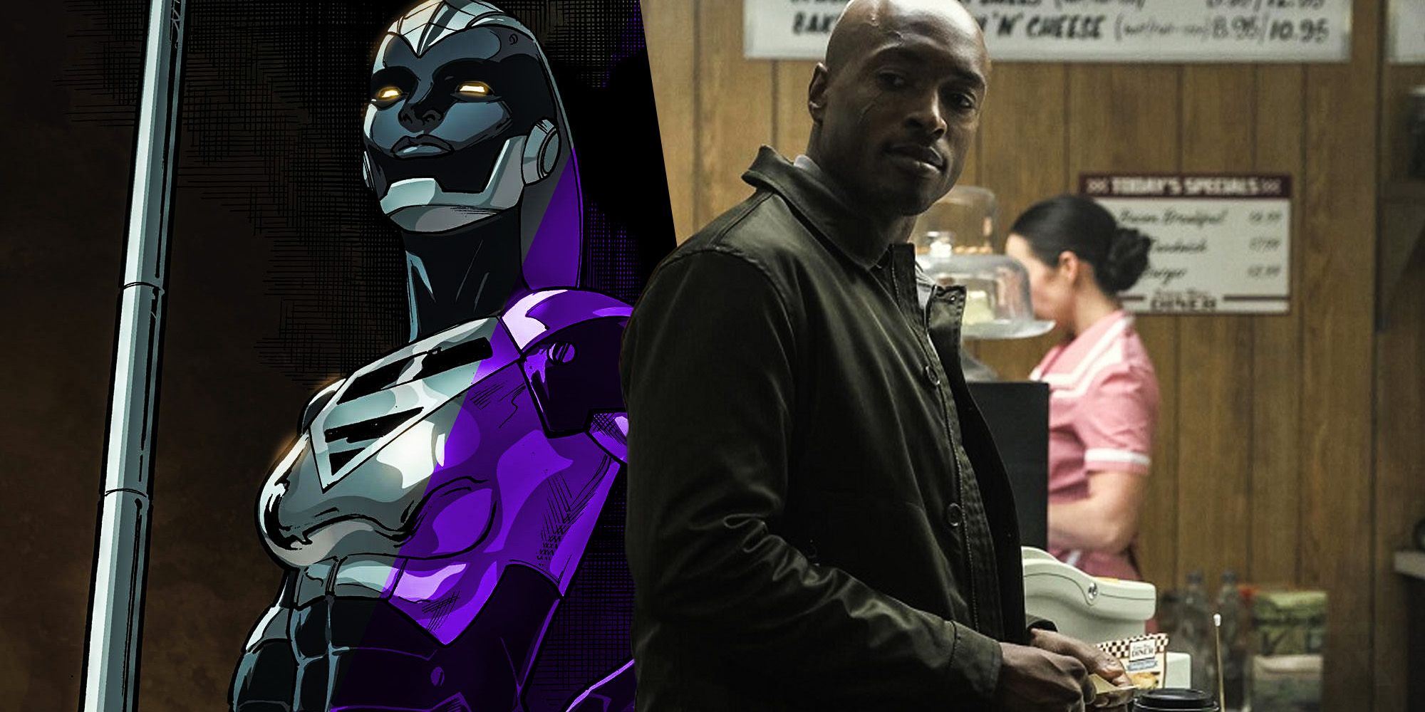 Superman and lois John Henry Irons Natasha Irons