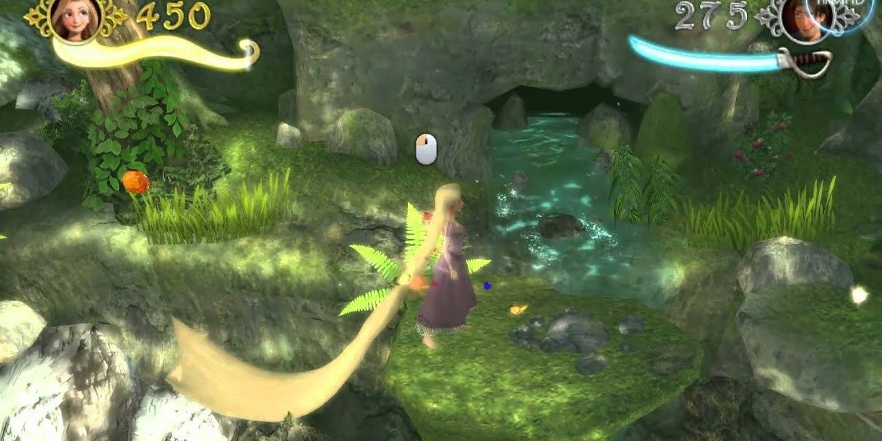 Rapunzel in Tangled: The Video Game