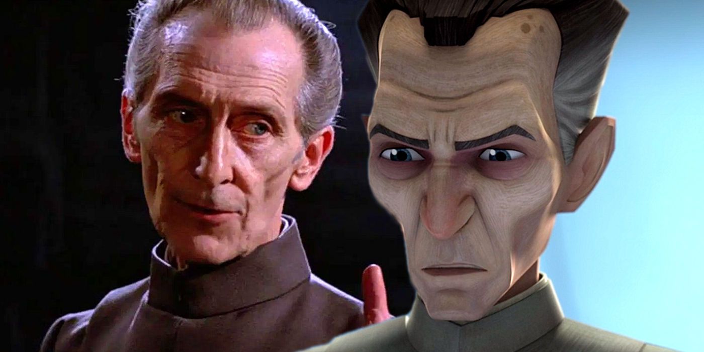 Tarkin in A New Hope and The Bad Batch