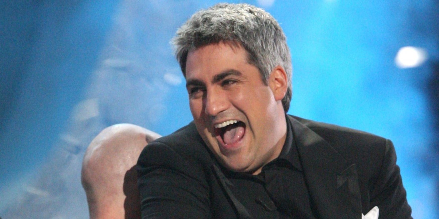 Taylor Hicks laughing on American Idol