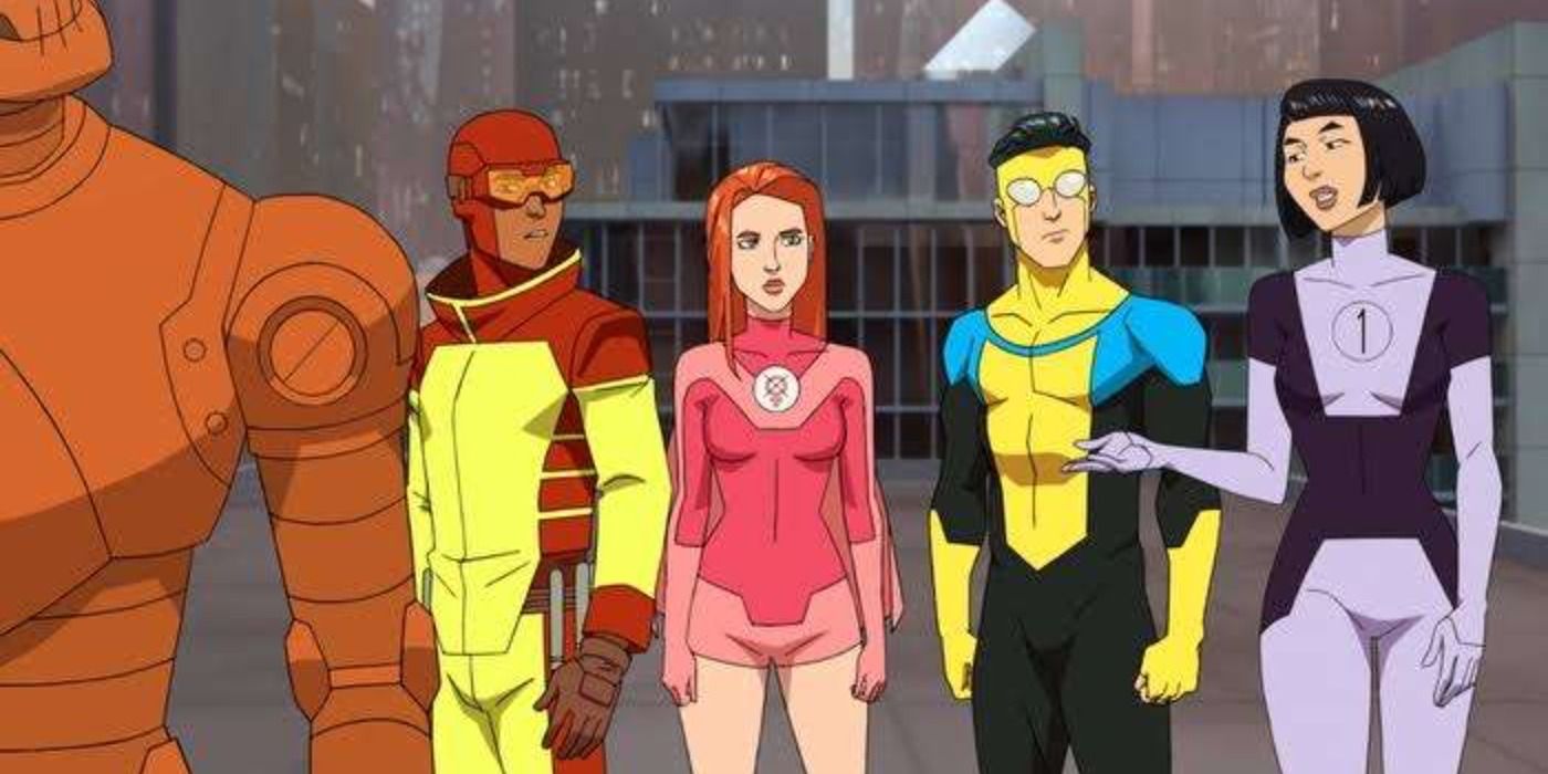 Teen Team assembled from Invincible animated series