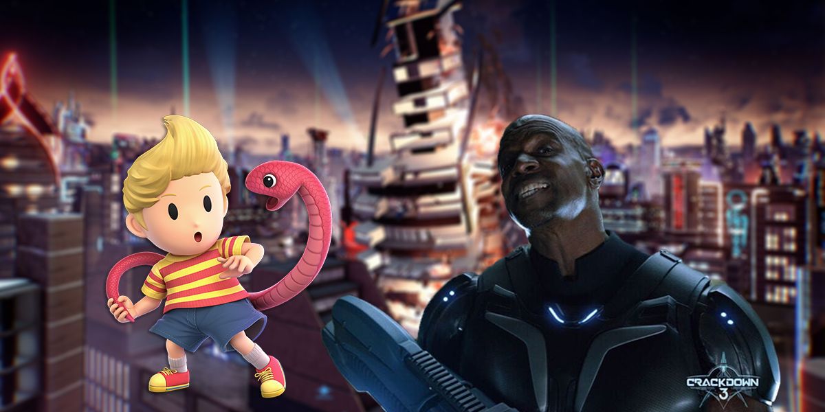 Terry Crews with Lucas from Mother 3