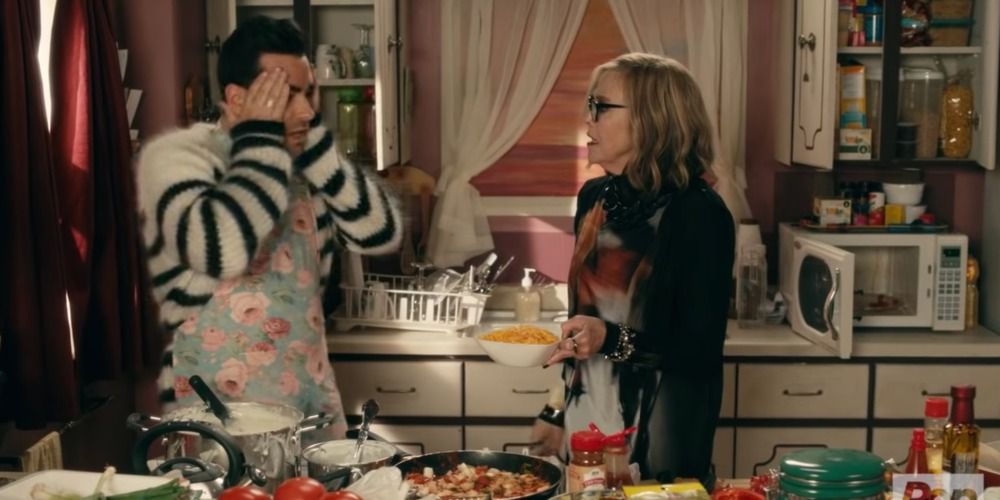 The Fold in the cheese moment from Schitt's Creek