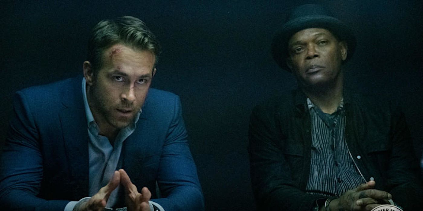 Mciahel and Darius being interrogated in The Hitman's Bodyguard