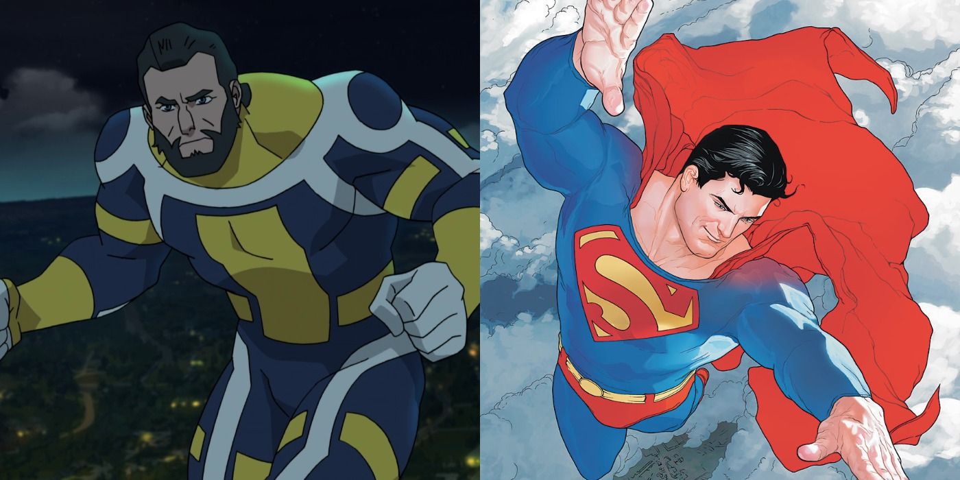 The Immortal From Invincible And Superman From DC
