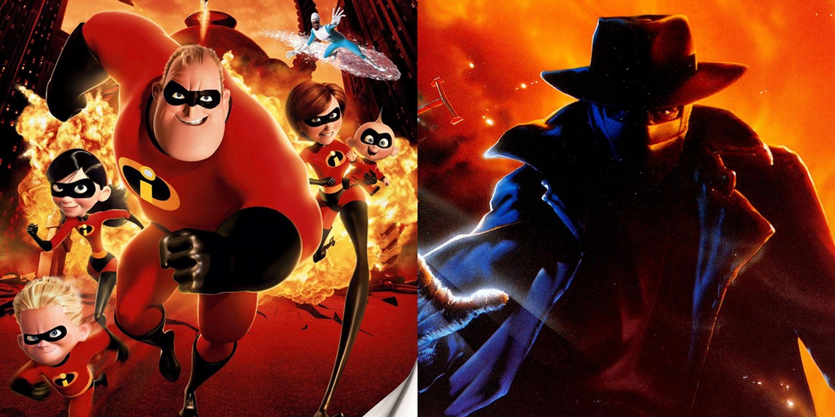 The Incredibles and Darkman