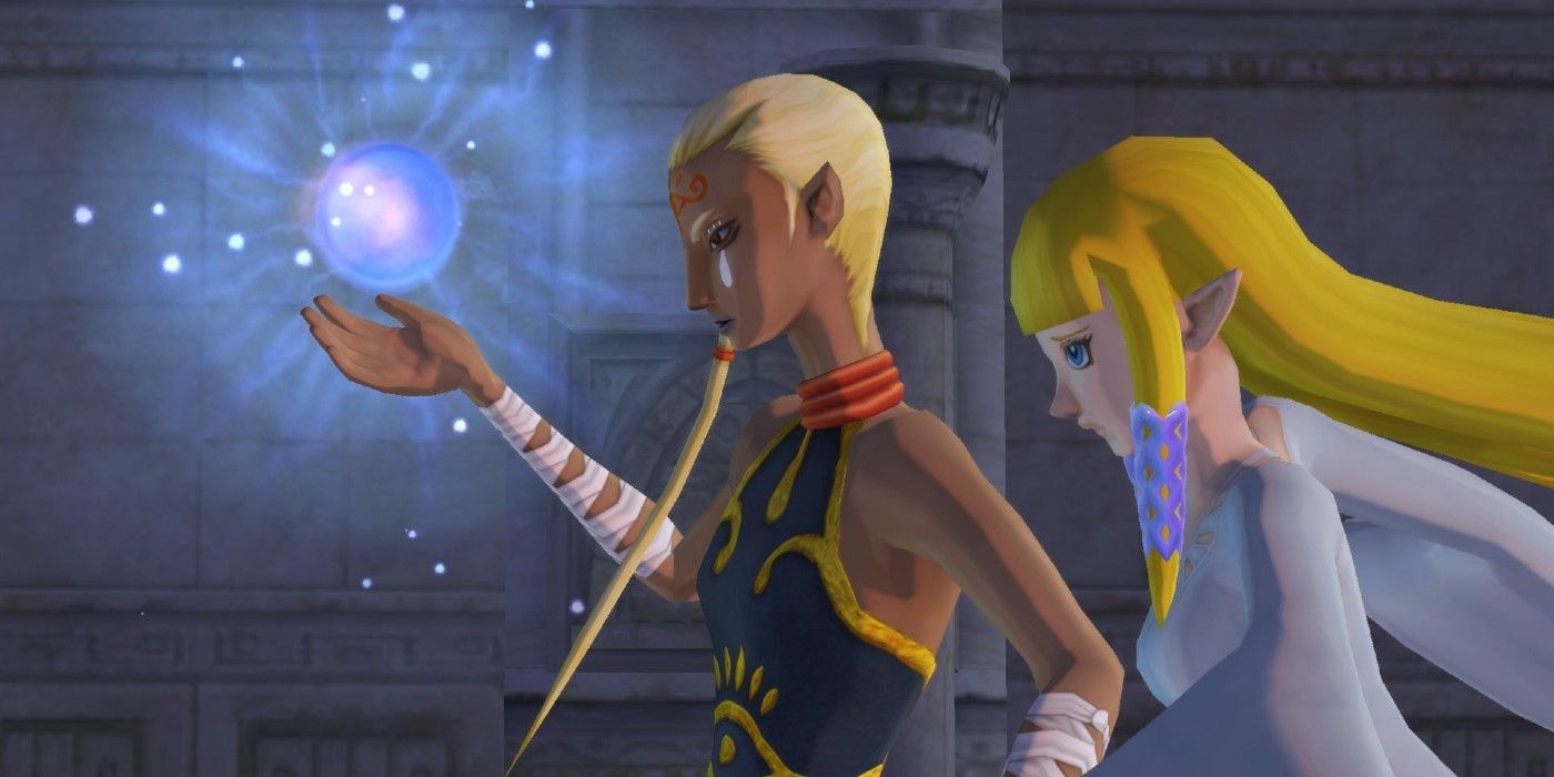The Legend of Zelda Skyward Sword HD Impa And Zelda