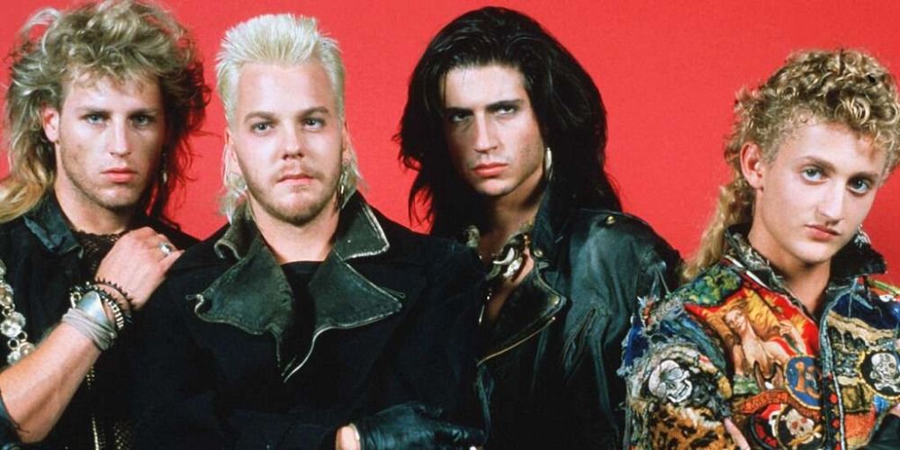 Promo photo of the vampires in The Lost Boys