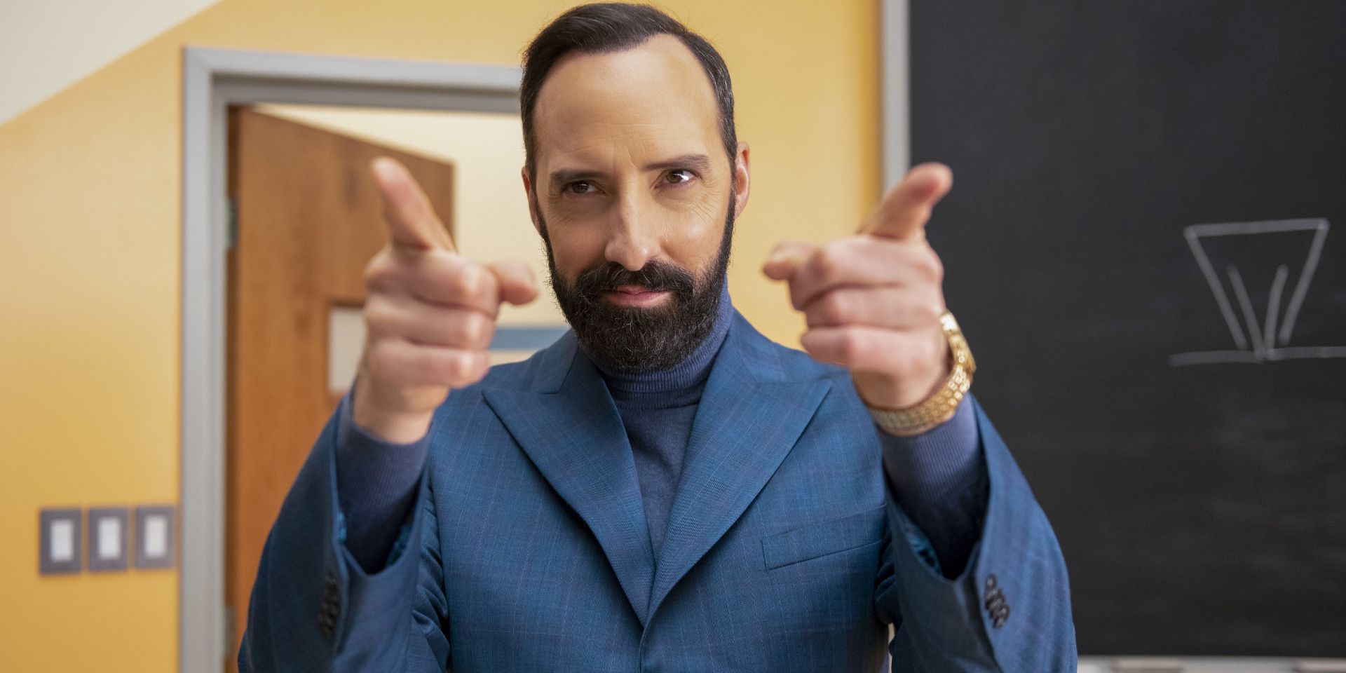 Tony Hale in The Mysterious Benedict Society.
