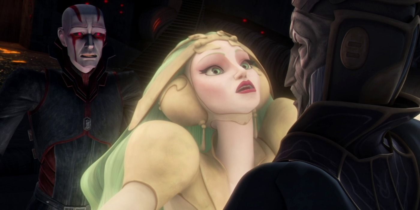 The Son accidentally kills the Daughter when she jumps in front of the Dagger of Mortis to save the Father in The Clone Wars