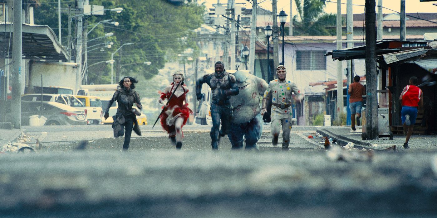 The Team Literally On The Run in The Suicide Squad