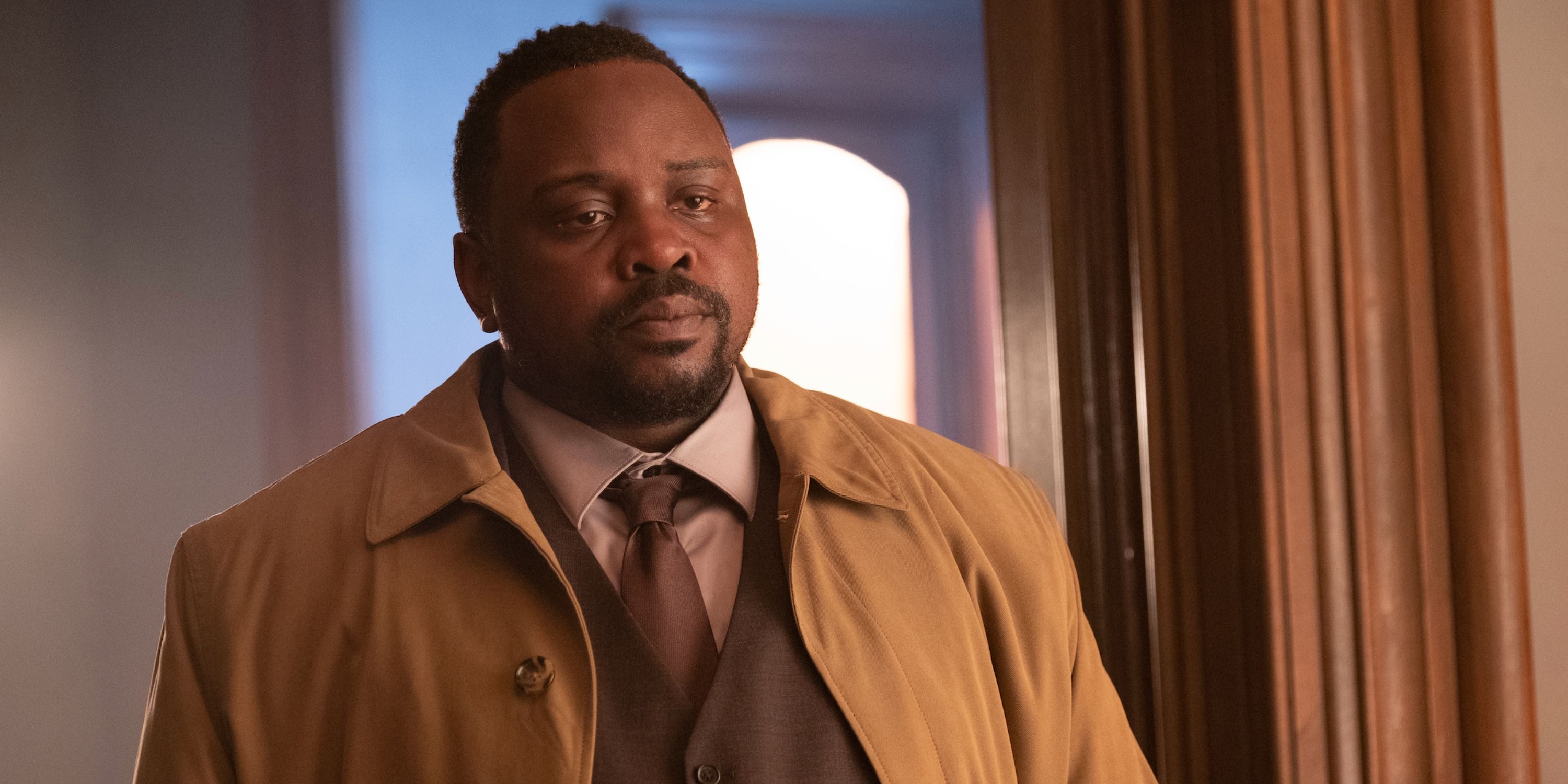 Brian Tyree Henry as Detective Little in The Woman in the Window on Netflix