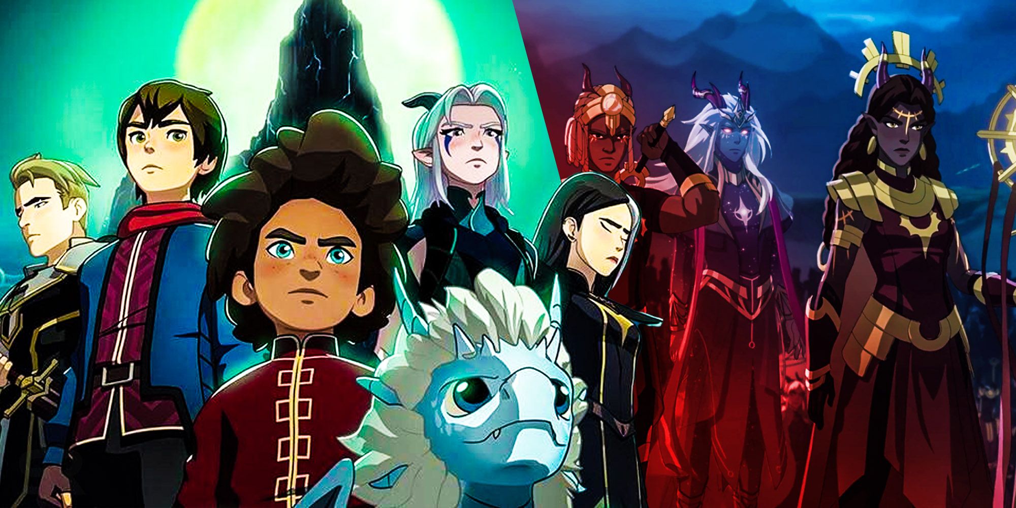 The dragon prince all the different elf races