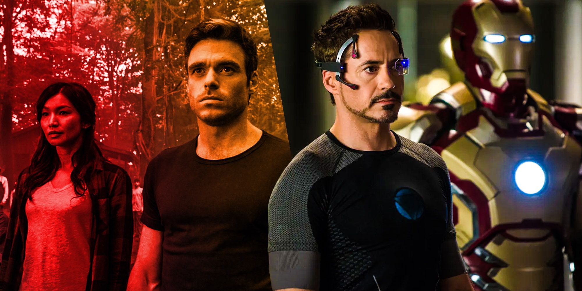 The eternals Iron man trilogy mistake robert downey jr