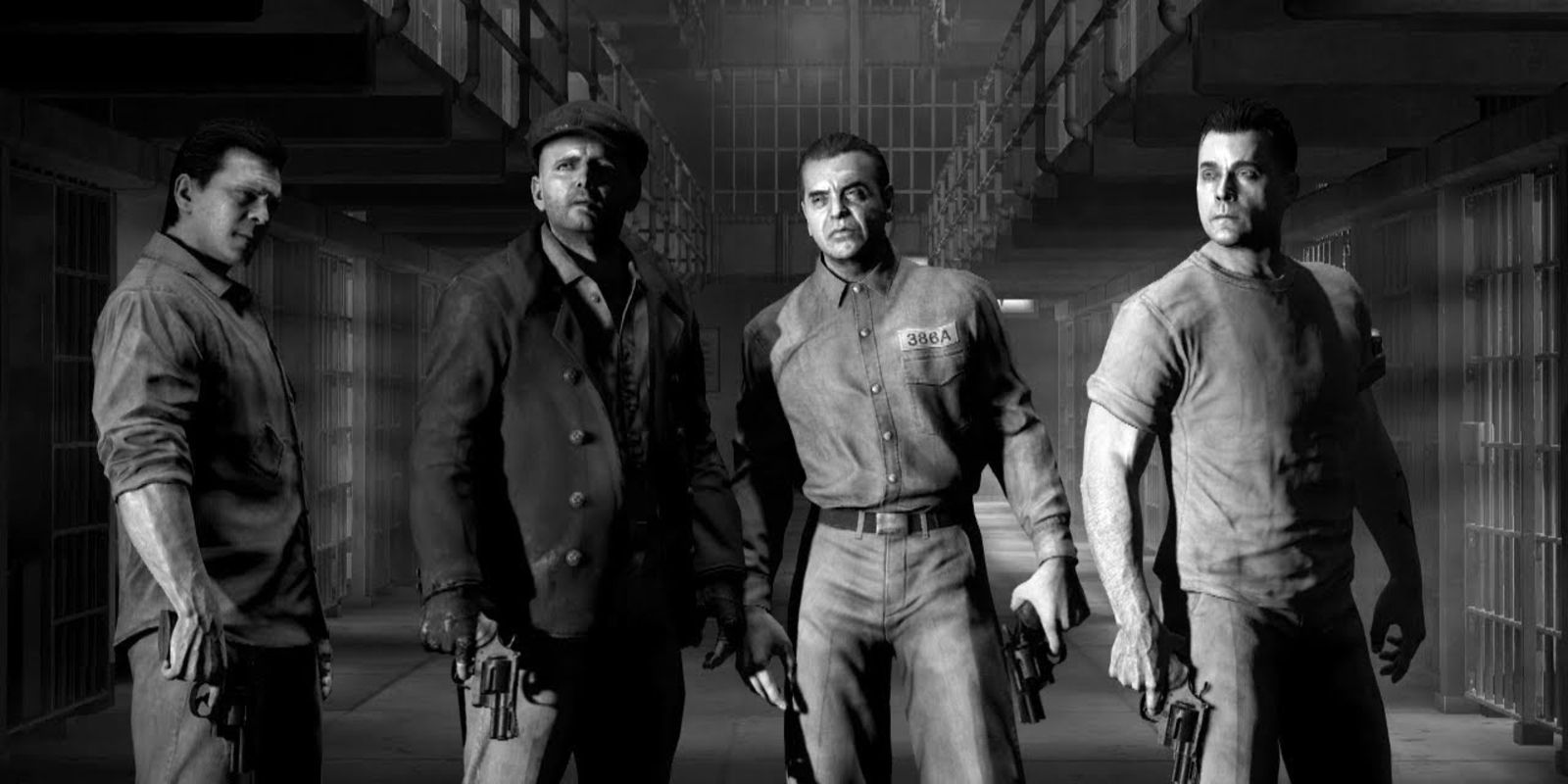 The four mobsters in Call Of Duty Black Ops II Mob Of The Dead