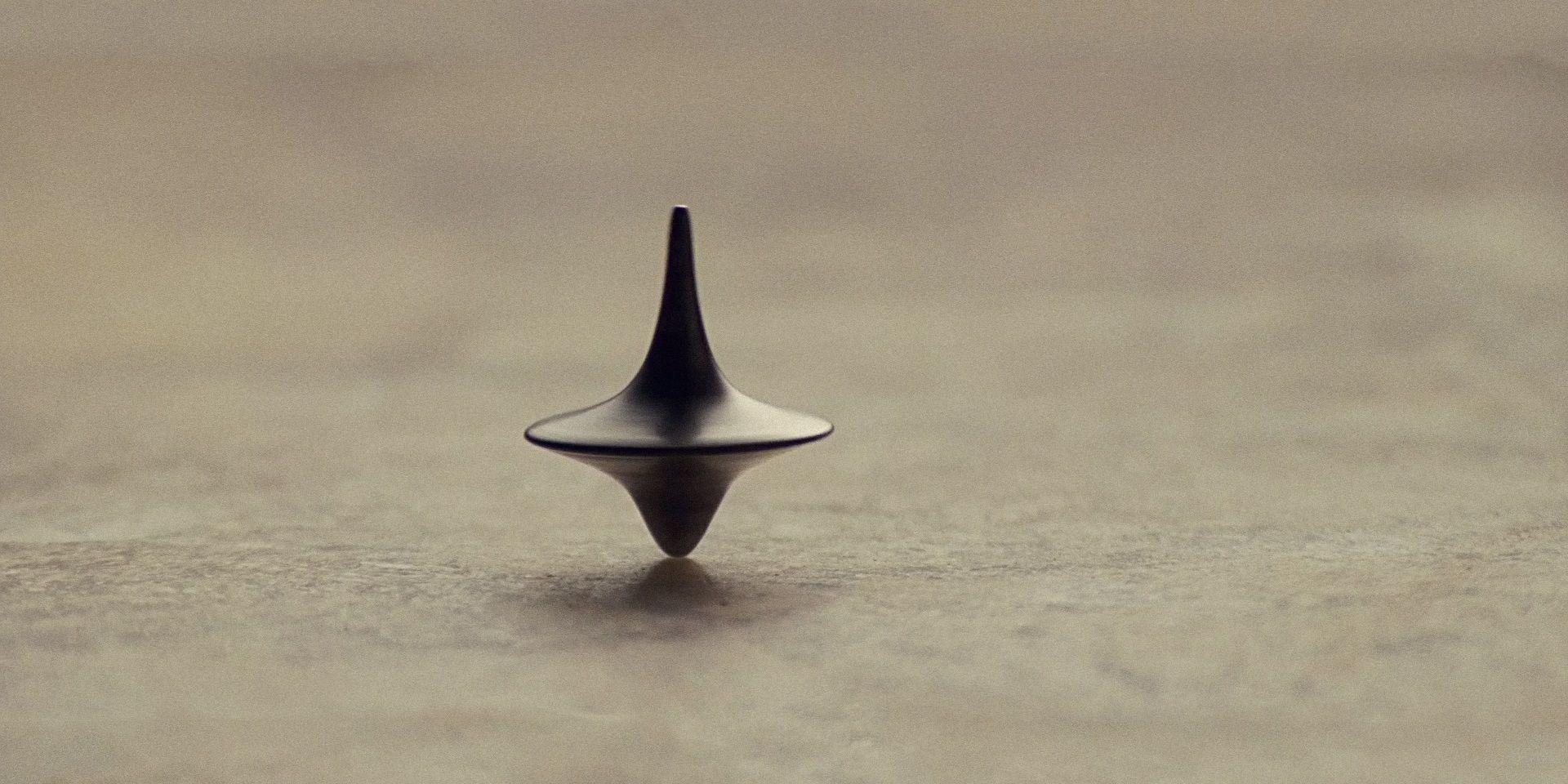 The spinning top at the end of Inception