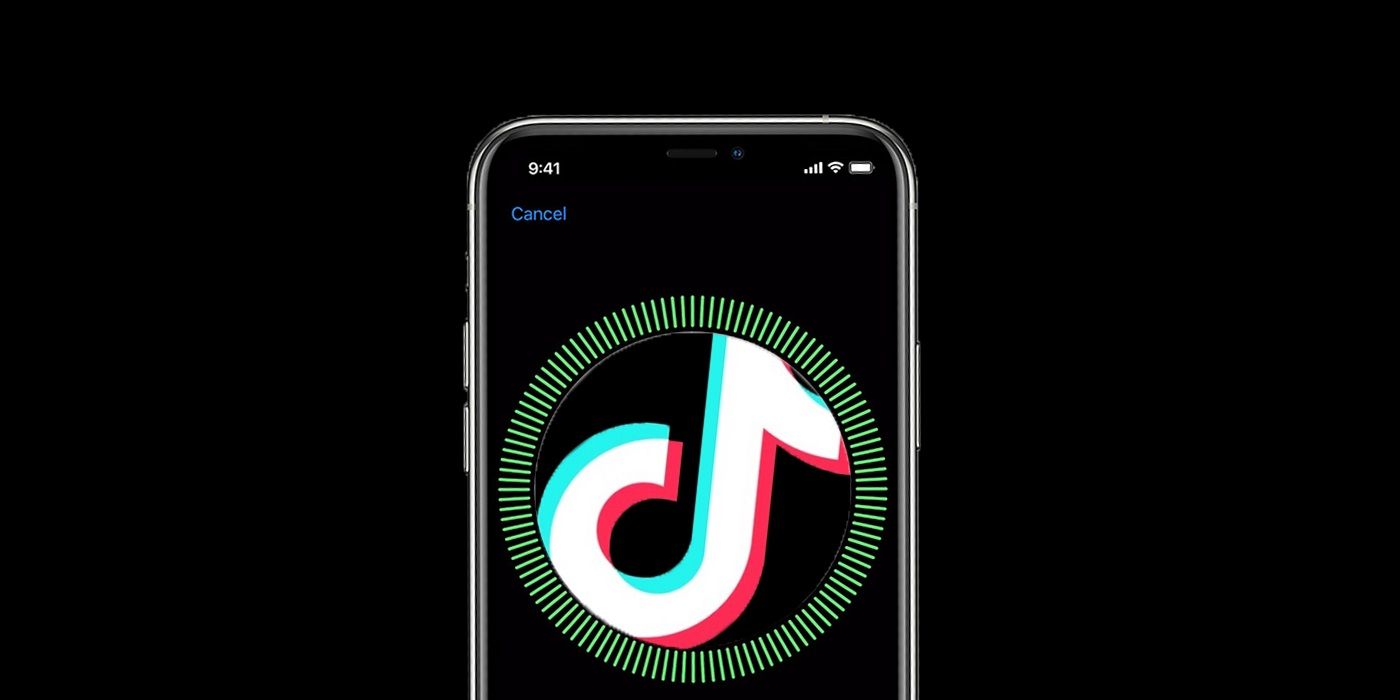 Tiktok and face id on iphone