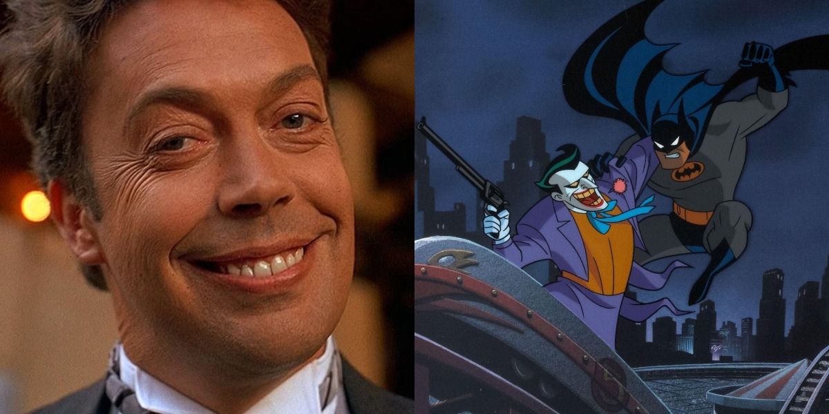 Tim Curry in Home Alone 2 and Batman fighting The Joker on a roller coaster.