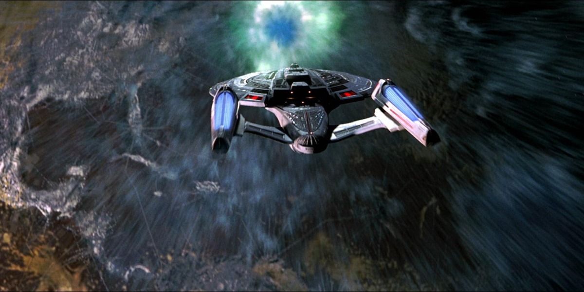 The Enterprise travels to 2063 in First Contact.