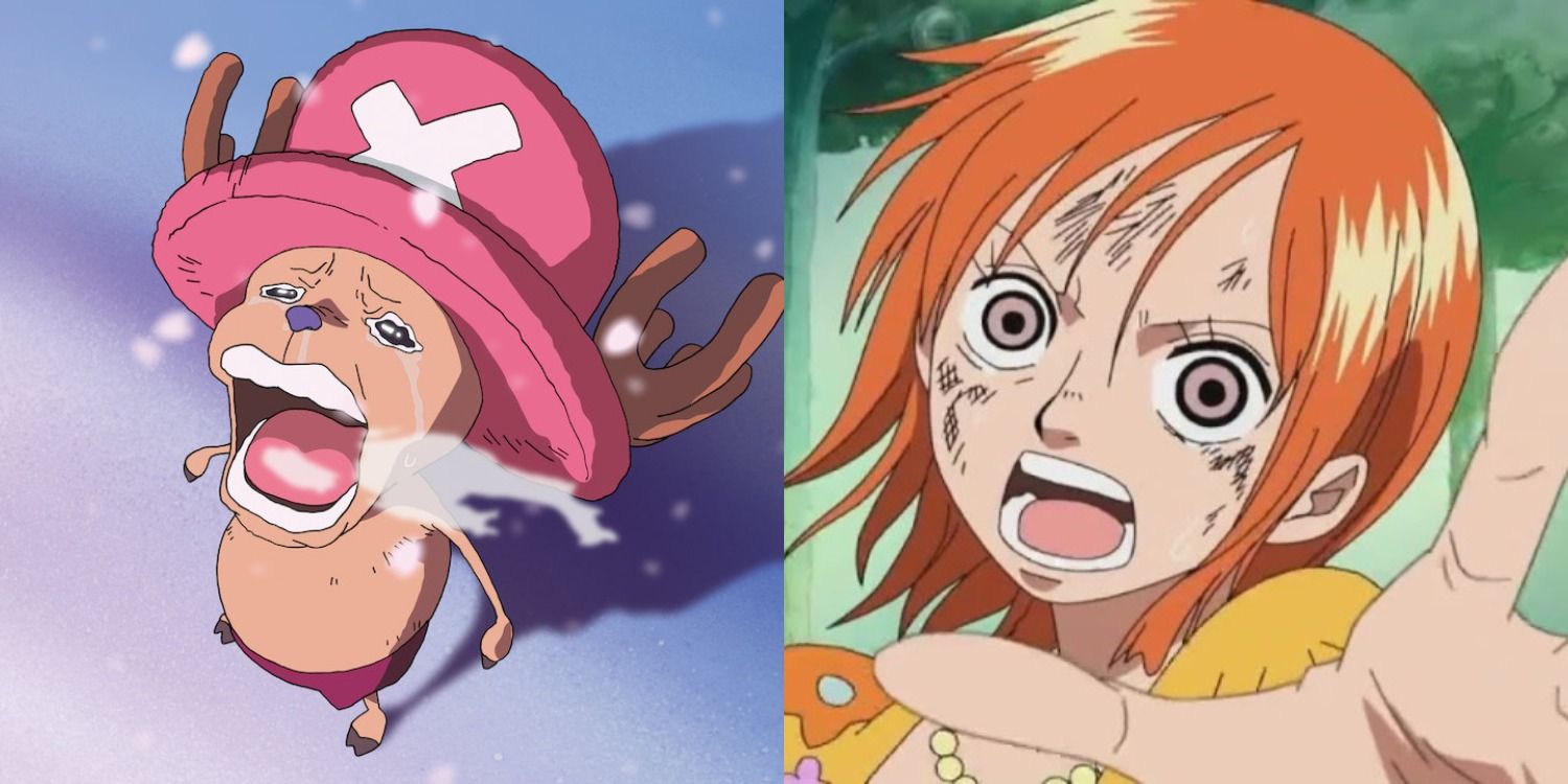 The first main character in One Piece we see on screen is Nami