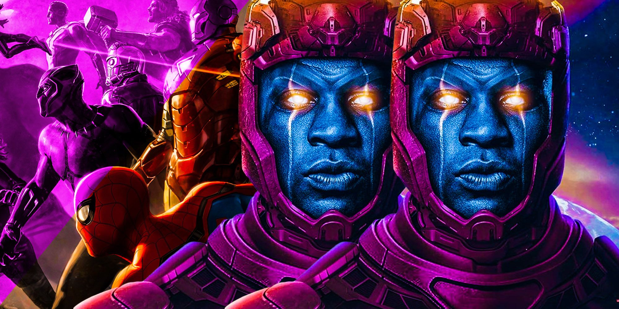 Two versions Variants of Kang in Marvel phase 4 and 5