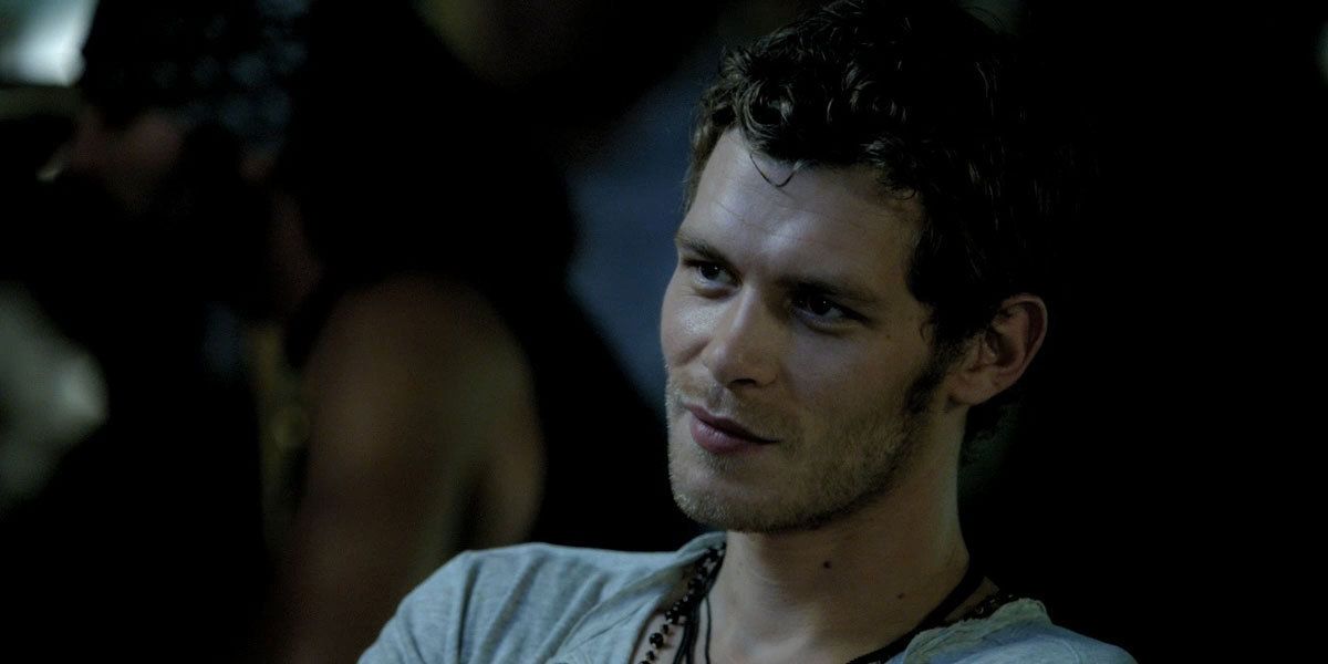 Klaus Mikaelson smiling in The Vampire Diaries