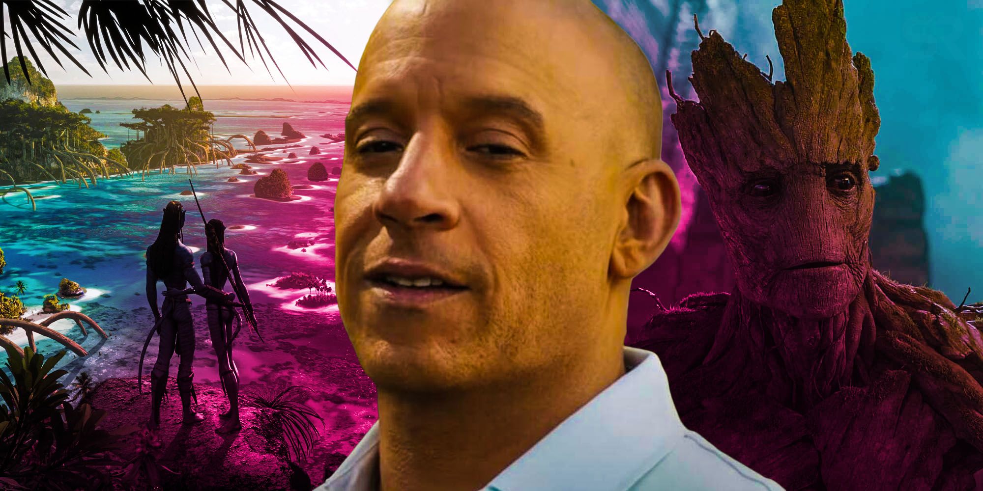 Vin diesel upcoming movies Fast 9 Avatar 2 and 3 Groot Thor love and thunder