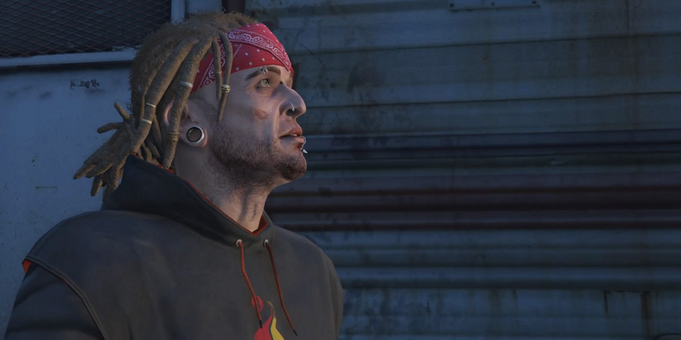 Wade Hebert looks on in Grand Theft Auto V