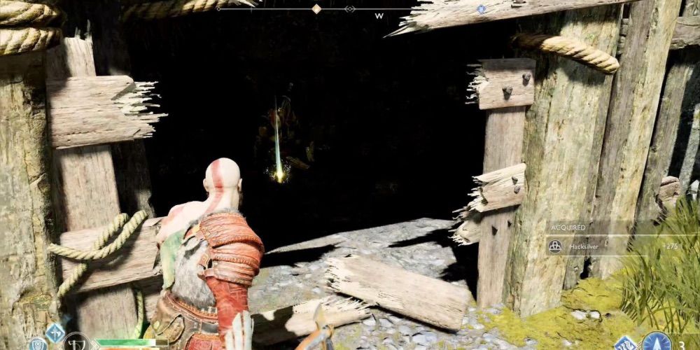 The location of the second Horns of Beithurgard artifact in God of War 2018.