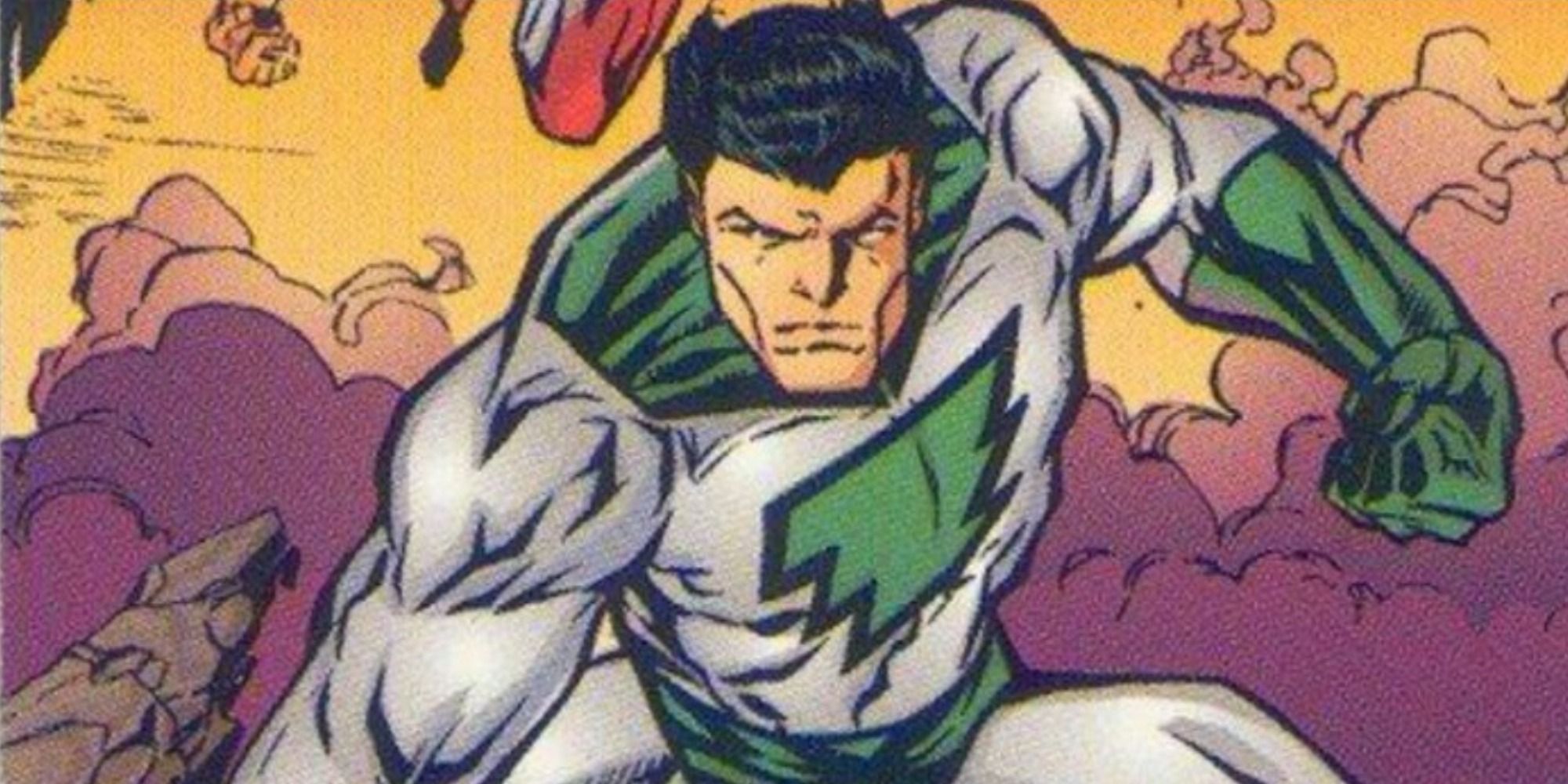 William Mar-Vell uses his powers in Amalgam Comics.