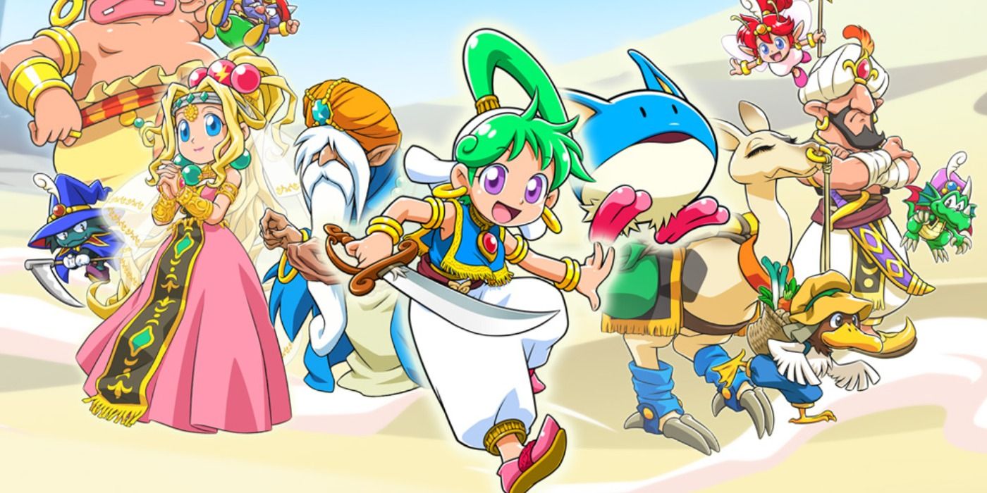 Wonder Boy Asha in Monster World Cover