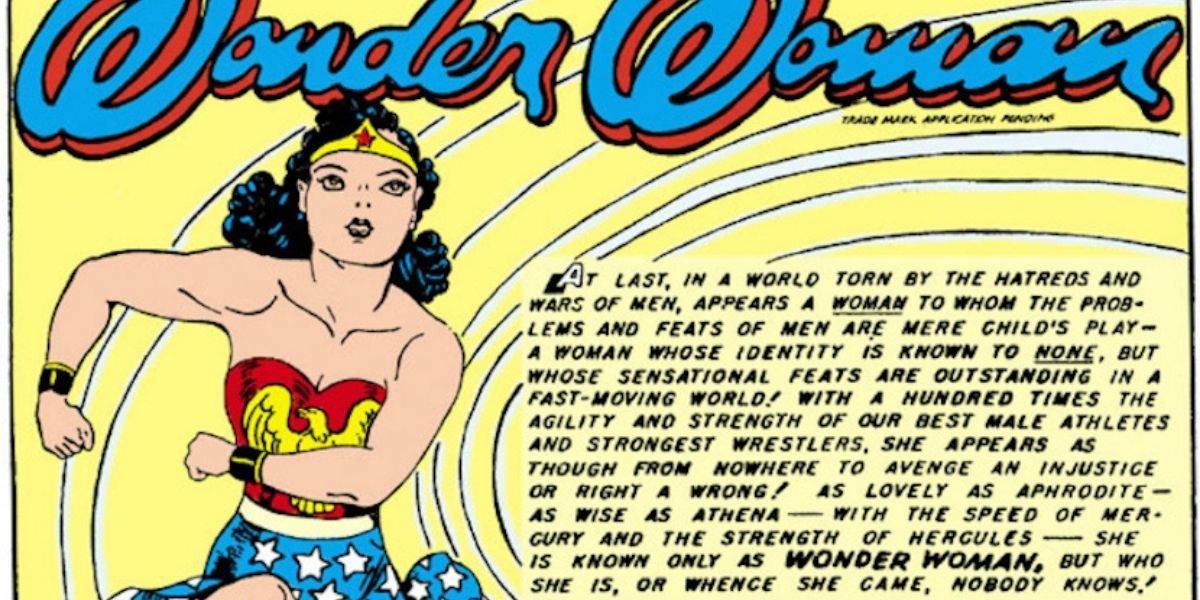 Wonder Woman's first comic book appearance